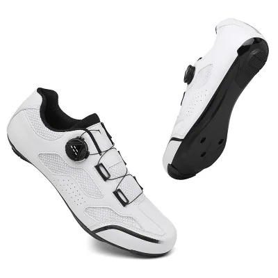 Summer Breathable Bike Lock Shoe Set for Men and Women for Road and Mountain Bikes