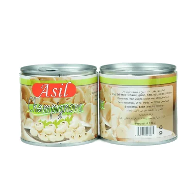 Hot Selling China Export High Quality and Good Price Whole/Sliced Canned Mushroom OEM/ODM Available Canned Mushroom