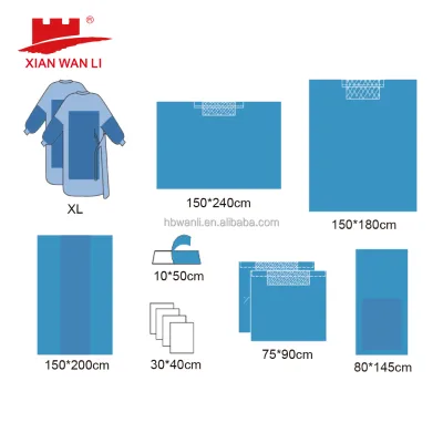Disposable Surgical Pack Universal Pack Kit Univers Surgic Pack Sterile