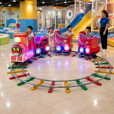 Electric Amusement Train Ride for Kids Playground Shopping Mall Rental Businesses Wholesale Equipment Supplier