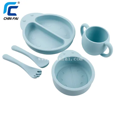 Bowl Set Happy Fruits Lemon Design Microwave Safe Round
