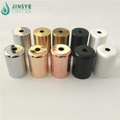 Decorative Lamp Holder Socket Colored Iron Lamp Base Cap