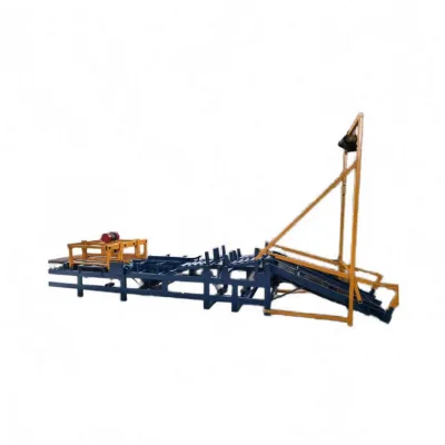 Automatic Pneumatic Steel Rollover Demoulding Machine Concrete Hollow Brick Paving Block Vibration Production Line