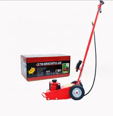 22T Service Pneumatic Hydraulic Jack Tire Changing Lifting Tool for Trucks Trucks Pneumatic Hydraulic Bottle Jacks