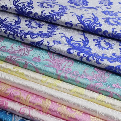 High Quality Traditional Vintage 75cm Many Colors Chinese Brocade Fabric Charming for Clothing