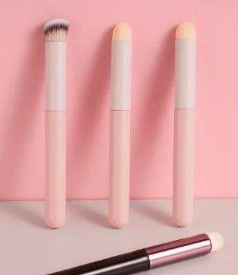 Custom Logo Cosmetics Lip Concealer Brush Round Head Liquid Maquillaje Concealer Brush