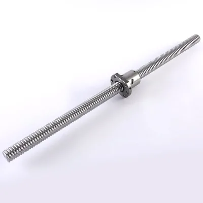 Custom 1KG SFNU1605 1610 Rolled Thread Ball Screw Nut for Industrial CNC Lathe Steel Ball Lead Screw Component