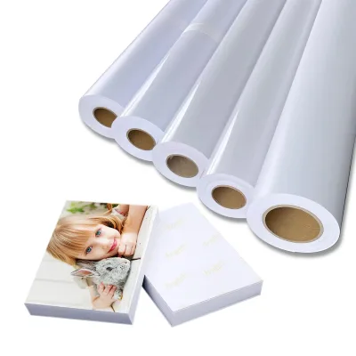 Glossy Eco-solvent Photo Paper Matte/Glossy Inkjet Magnetic Photo Paper Flexible Inkjet Printable Sheets