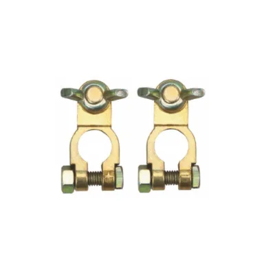 Professional Automotive Battery Terminal Clamp Set with Insulated Cover for 12V Vehicle