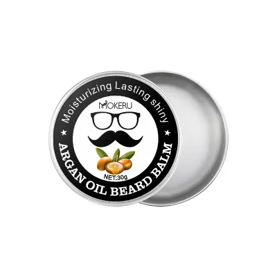 Mokeru 30g New Product Natural Organic Beard Oil Matte Private Label Beard Cream Blam for Men