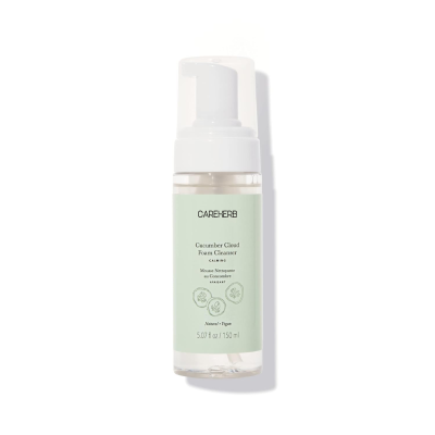 Normal Makeup Remover Pore Cleansing Face Wash Cucumber Cloud Natural Foam Facial Cleanser for All Skin Types