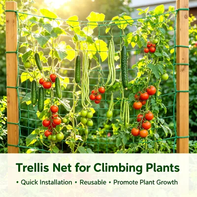 Top Sourcing High Standard Firm Edge Commercial Grade Width 1m 25cm Mesh Plant Support Net for Ivy Stable Climbing Kenya