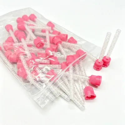 Static Mixing Nozzle Dental Impression Bite Registration Plastic Factory OEM ODM Manufacturer Uniform Blending Medical Industry