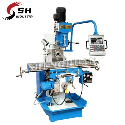 Zx7550cw Zx7550 Universal Light Duty Milling & Drilling Machine with MT4 & ISO30 Spindle Taper