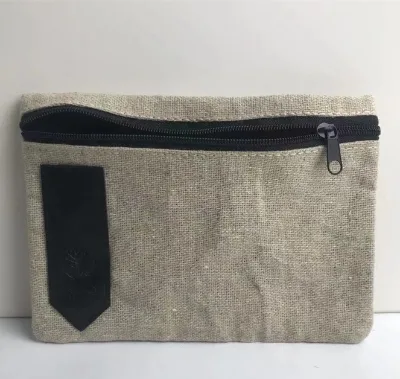 Natural Linen Hessian Bag Jute Sack Pouch for Coffee Cocoa / Coffee Tea Beans Hemp Pouch Bag