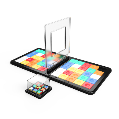 Battle Magic Cube Race Game Fast-Paced Square Shifting Board Competitive Table Play Adults Cubeboard-Base Game