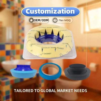 High Quality Horing RHF204 Multi-color Traditional Design Toilet Rubber Ring More 5-Year Warranty Easy Installation 3-Inch