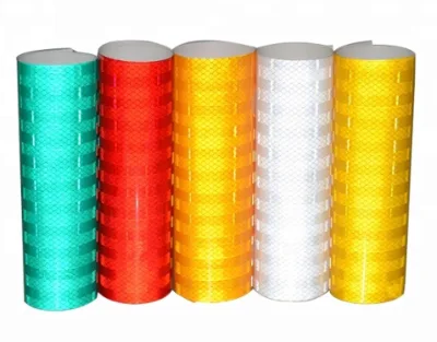 High Visibility Colored Reflective Road Marking Tapes Prismatic Reflective Sheeting Acrylic YOUCHAO TM1700