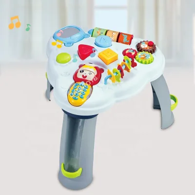 Multifunctional Educational Music Learning Baby Activity Table Child Learning Table Activity Table Child