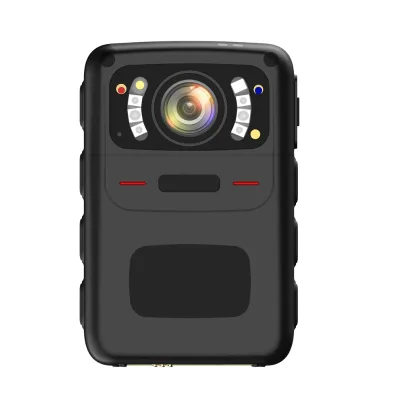 Sturdy 512GB Memory Storage Auto Manual IR Night Vision Anti Fall Secure Safeguard Outdoor Removable Battery Body Worn Camera