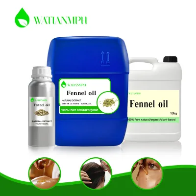 100% Pure Organic Essential Oil - Natural Fennel Oil for Aromatherapy Diffuser Soap Candle Perfume