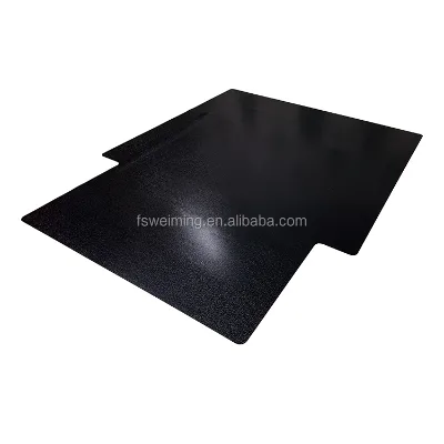 PVC Chair Mat Carpet Floor Mat With Lip for Office Home and Study High Chair
