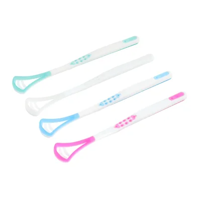 Soft Plastic Tongue Scraper Cleaner Portable for Effective Bacteria Removal Coating Reduction Fresh Breath Care & Oral Hygiene