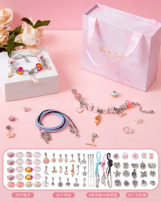 DIY Bracelet Mixed Charms Beads Pendant for DIY Bracelet Pendant Necklace Accessories for Jewelry Making