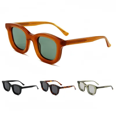 Hot Sale High Quality Acetate Sunglasses Custom logo Small Cat Eye Acetate Frame Sunglasses Woman