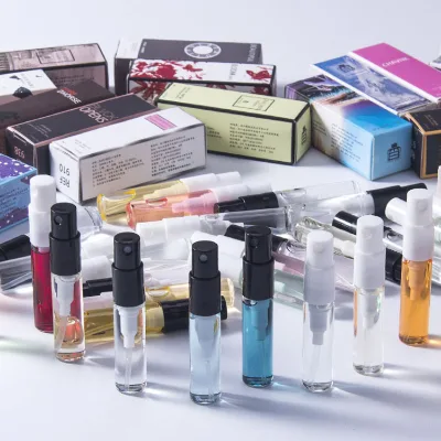 New Fashion Comfortable 3ml Sample Tester Mini Glass Vials Bottle Glass Perfume Try on a Small Bottle of Perfume