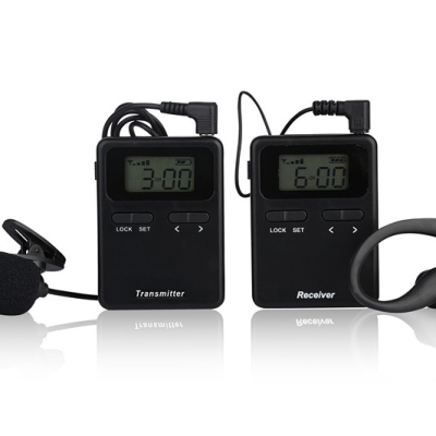 100 Channel Tour Guide System Audio Guide System for Museum Church Wireless Audio Tour Guide System