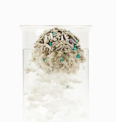 Saiweisi Eco-Friendly Mess-Proof Composite Cat Litter Anti-Scatter Clump Structure Low Airborne Dust Custom Scent Label Pet