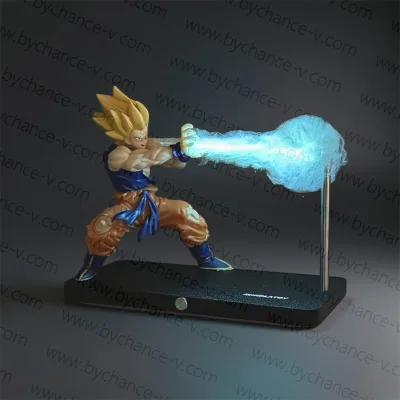 Iconic Japanese Cartoon Anime Hero Lamp Creative Night Light for Boys Luxury Gift and Home Bedroom Decoration