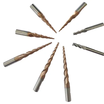 Aluminum Cutting Router Bits Morse 2 Flute Taper Shank Mill Bit