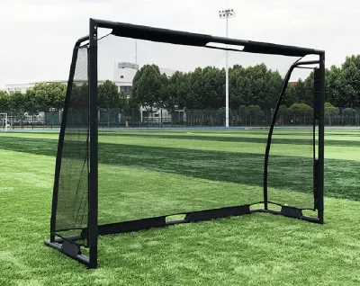 Sports Competition Soccer Goal Steel Foldable Soccer Rebound Net with All Weather Frame With Net for Backyard
