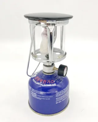 Outdoor Camping Lantern Single Mantle Middle Gas Lantern