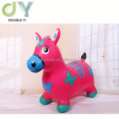 Kids Ride on Animal Bouncing Jumping Horse Toys with Music