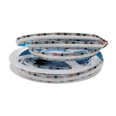 Ws2811 Strip RGB Cob Led Strip 24V Colorful Color Dmx Digital Pixel Rgbicaddressable Led Strip 12v for Home Events