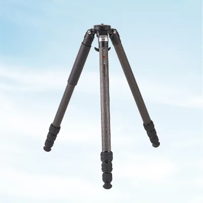 Professional Carbon Fiber Waterproof Shockproof Twist Lock 25kg Load Capacity Camera Tripod Hunting Flexible Four-section Stand