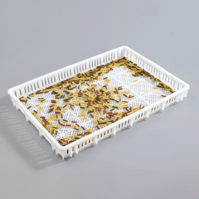 New Arrival Customizable Stackable Drying Tray Drying Rack Tray with Fruits Plants