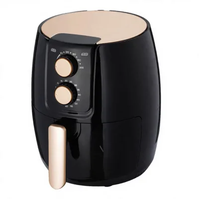 Square Modern Air Fryer 3.3L 1200W 80-200C Temp Control 60Min Timer 360 Air Circulation Easy Clean Household 220-240V