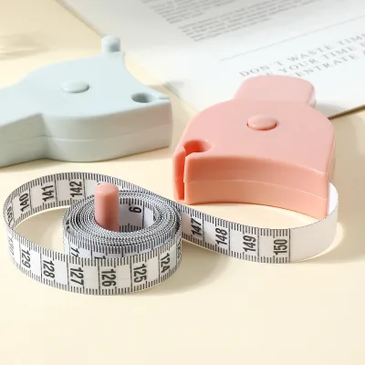 Promotion 150CM Flexible PVC Self Lock Body Measuring Tape Auto Lock Design for Fitness Studio Giveaway