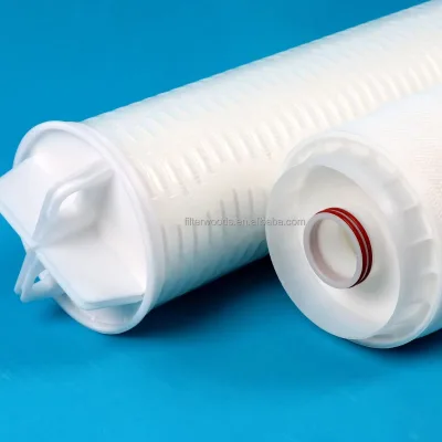 High Quality 40 Inch Micro Cartridge Filter Large Diameter Belt Pleated PP Filter Cartridge New High Flow High Quality