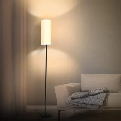 Simple Nordic Indoor Lighting Fixture Dimmable 3500k 4100k Soft Glow Home Decor Floor Lamp