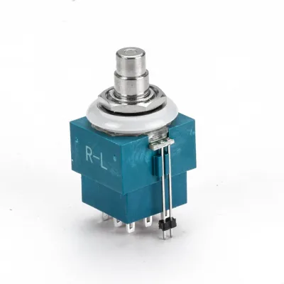 Big 9 Pin 3pdt Colorful Knob Pedal LED Illuminated Foot Switch