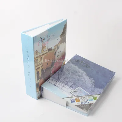 2023 New Design Custom Printing Handmade Hard Paper Pocket Photo Albums Cheap 4x6 Mini Photo Album