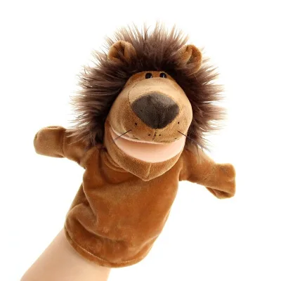 High Quality Plush Stuffed Animal Toys Cartoon Animal Plush Hand Puppet