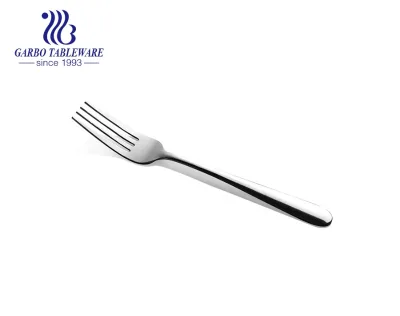 Wholesale Factory Silver Flatware 19.7cm Stainless Steel Fork for Dinner Fork for Dessert Cake Serving Forks