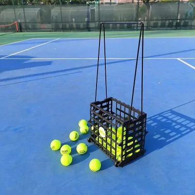 OEM Plastic Tennis Ball Collector with 4 Wheels