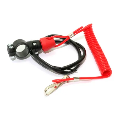 Motorcycle Tether Kill Switch for Universal Motorcycle Handlebar Switch Motorcycle Switches Moto Spare Parts